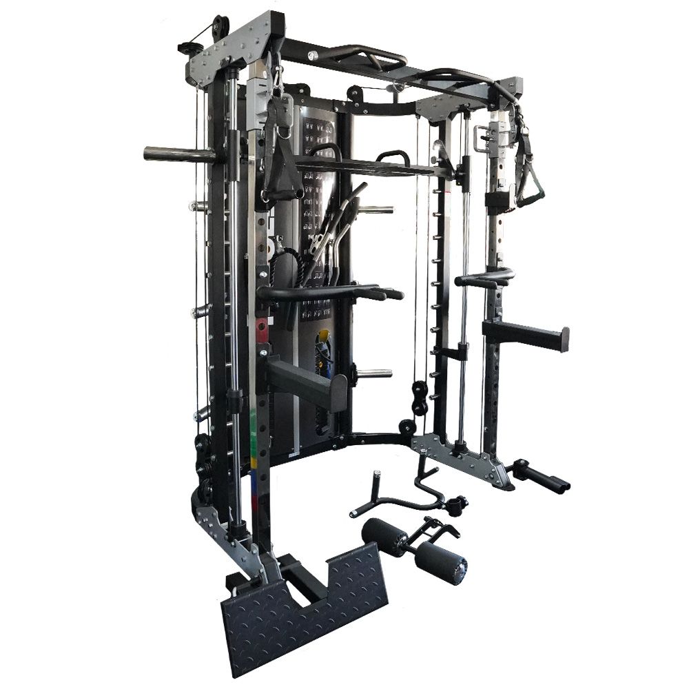 Force USA G12™ All-In-One Trainer - Double Pulley (90.5 kg), Multipower,  Power Rack et Leg Press