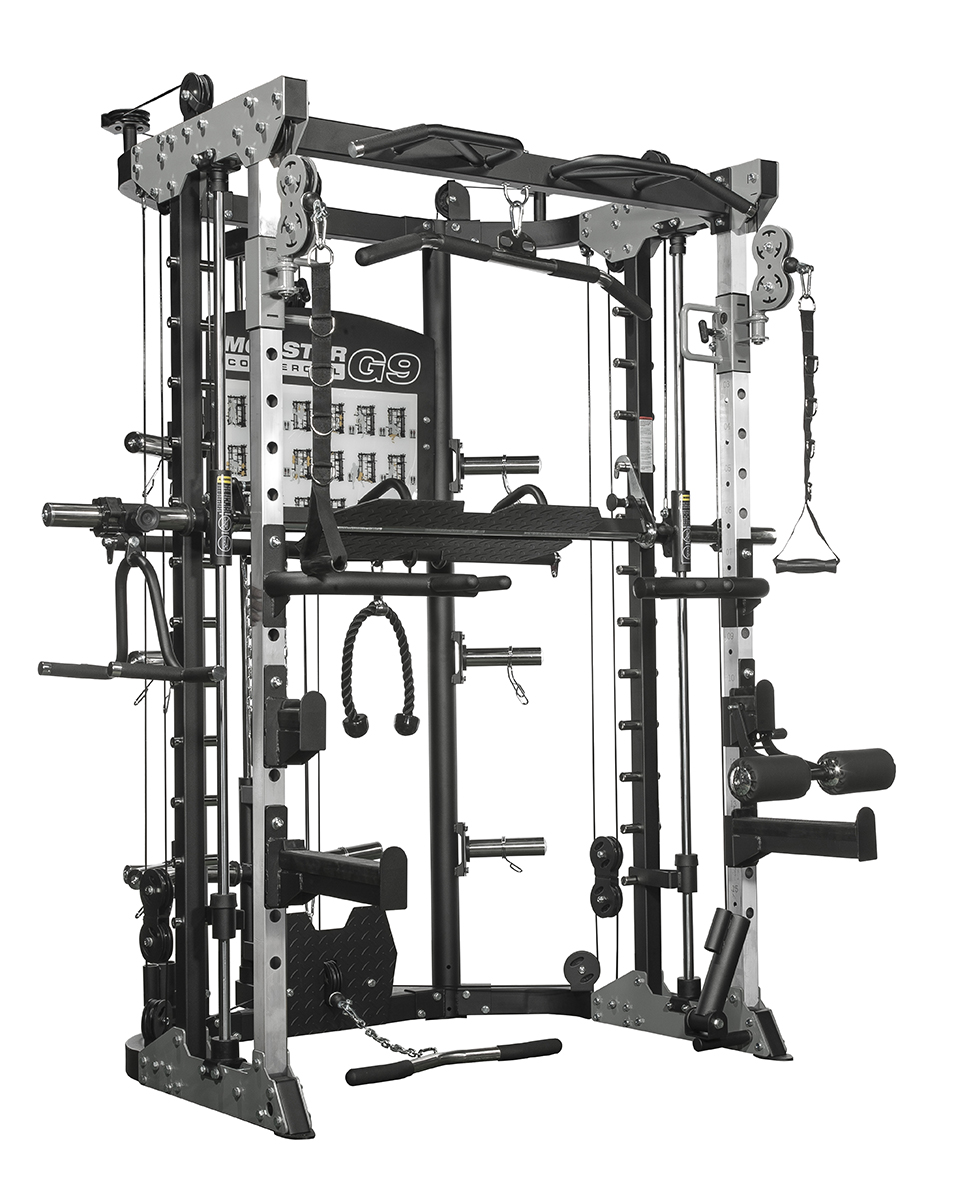Force USA G9 All-In-One Trainer - Functional Trainer, Smith Machine, Rack et Presse à Jambes
